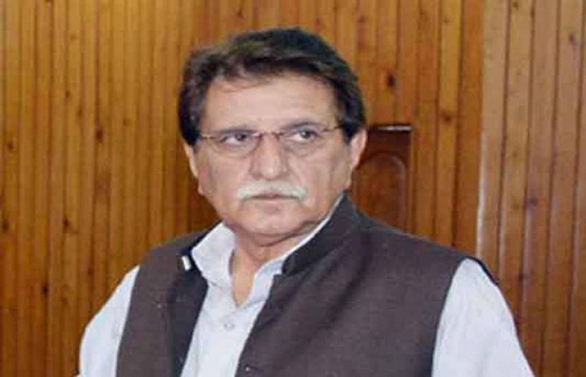 آزاد کشمیر کے اپوزیشن لیڈر راجہ فاروق حیدر