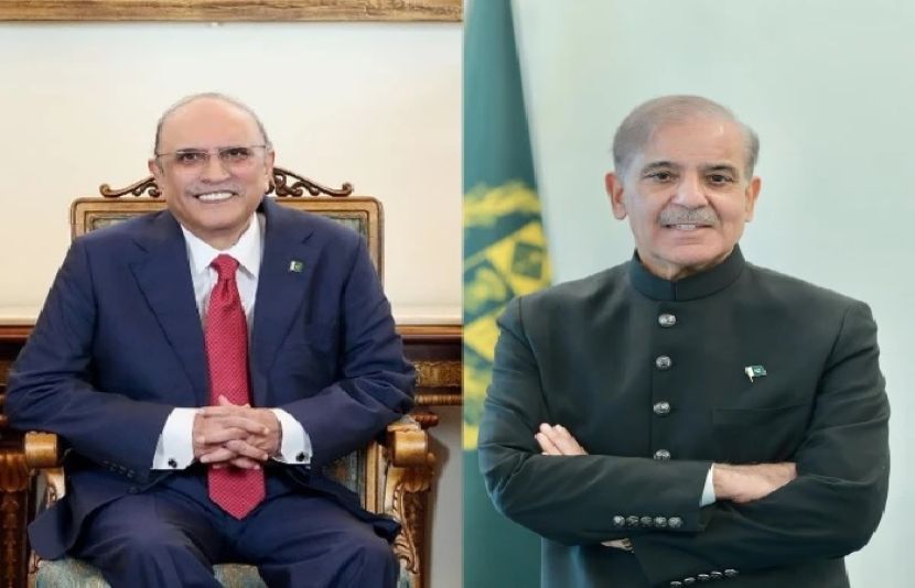وزیراعظم شہباز شریف اور صدر آصف علی زرداری