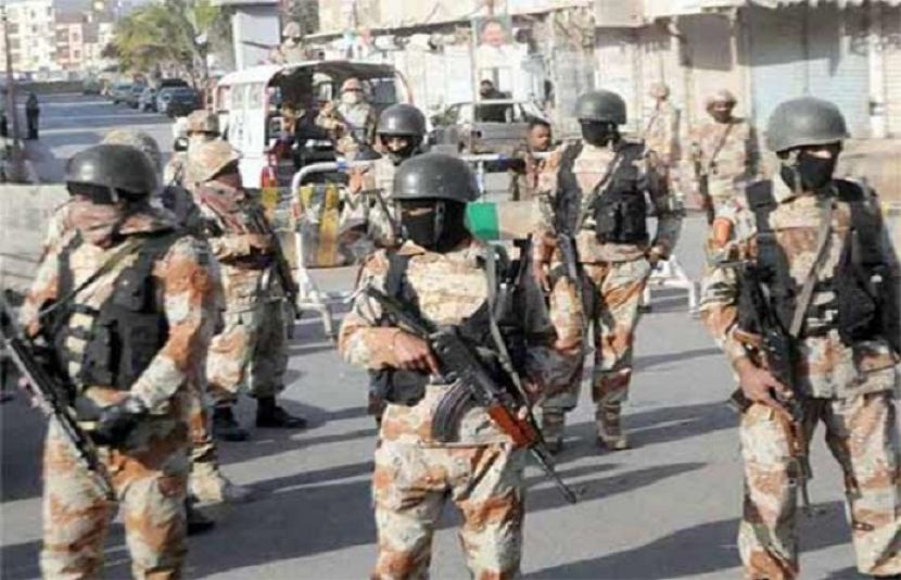 کراچی: رینجرز کی مختلف علاقوں میں کارروائیاں، دو ملزمان گرفتار