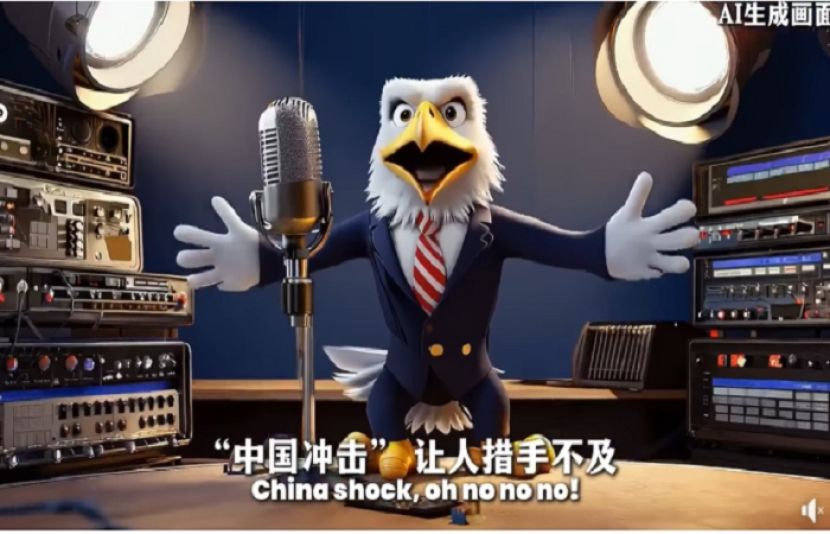 امریکا میں چینی سفارت خانے نے چین کی کامیابیوں کو خطرہ قرار دینے والے مغرطی بیانیے پر طنزیہ ویڈیو شیئر کردی