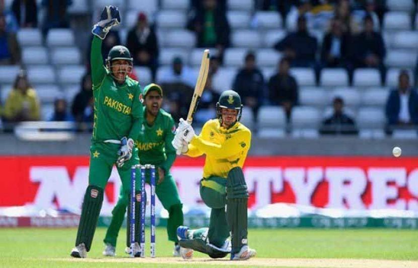جنوبی افریقہ کی پاکستان کے خلاف ٹاس جیت کر بیٹنگ جاری