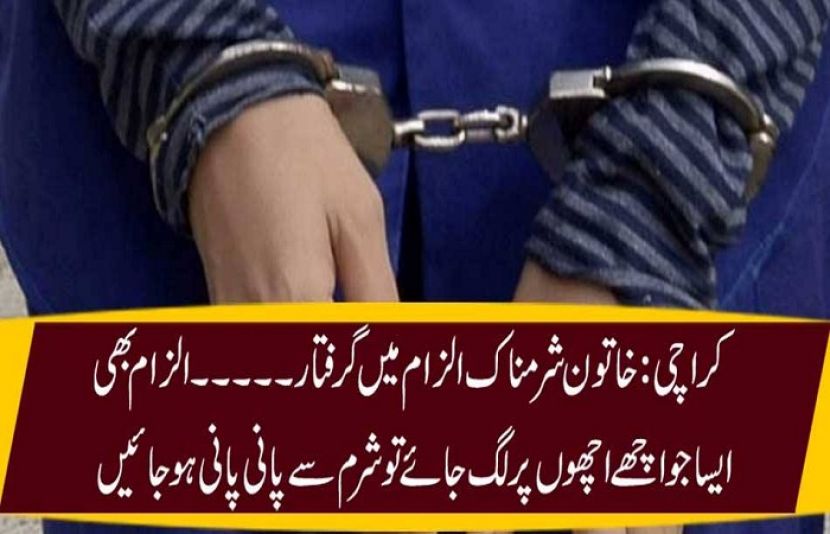 کراچی میں سائبر کرائم میں ملوث ایک خاتون گرفتار 