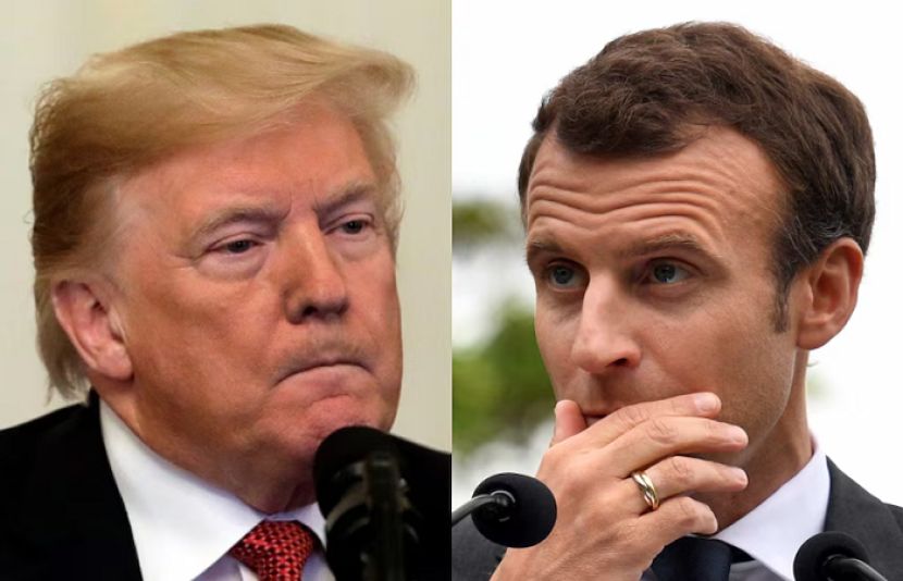 فرانسیسی صدر زیادہ عرصے تک اقتدار میں نہیں رہ پائیں گے، صدر ٹرمپ