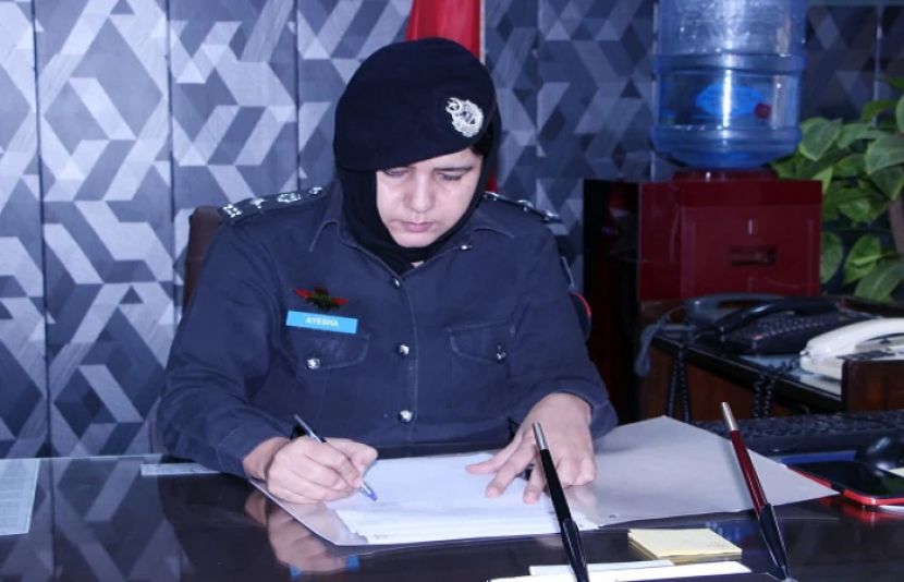 خیبرپختونخوا کی پہلی خاتون ایس ایس پی