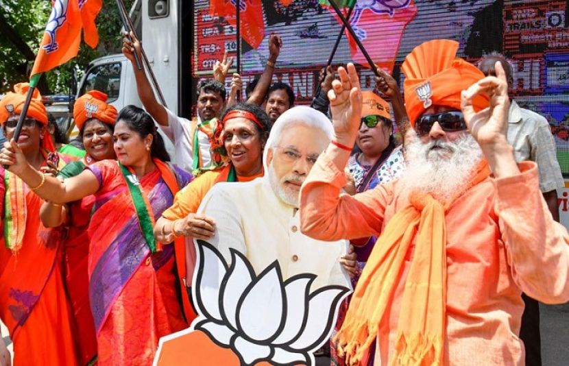 نریندر مودی کی جماعت بھارتیہ جنتا پارٹی اور اس کی اتحادی جماعتوں نے واضح برتری حاصل کرلی۔