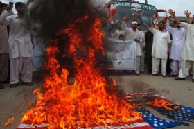 گستاخانہ امریکی فلم کے خلاف شہرشہر مظاہرے ، احتجاج