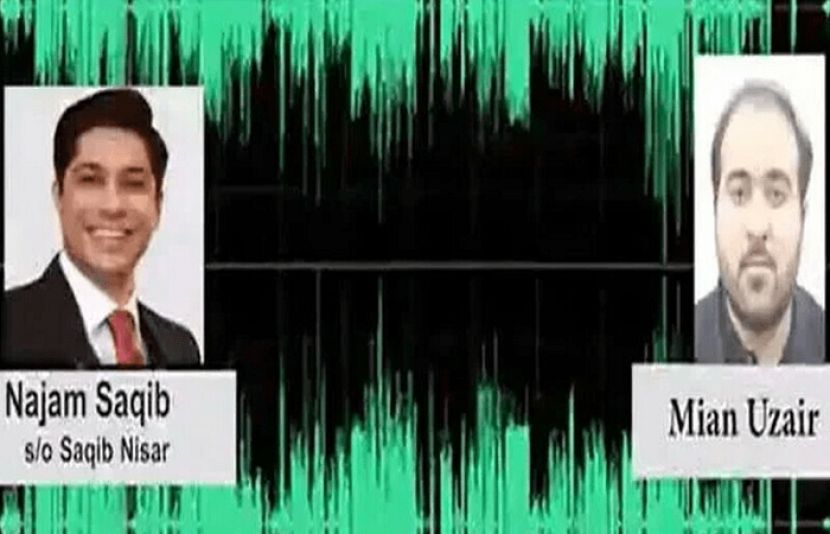 نجم ثاقب کی مبینہ آڈیو لیک