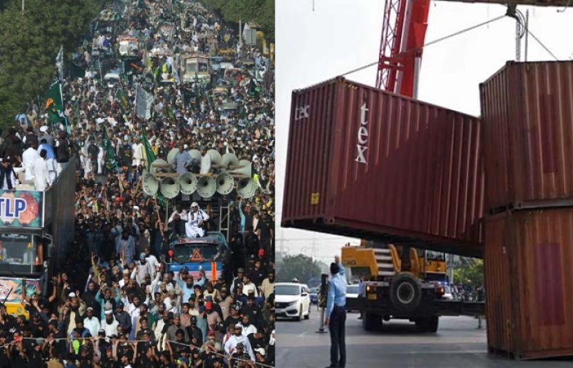 ٹی ایل پی کا اسلام آباد کی طرف ممکنہ مارچ، شہرمیں سکیورٹی سخت