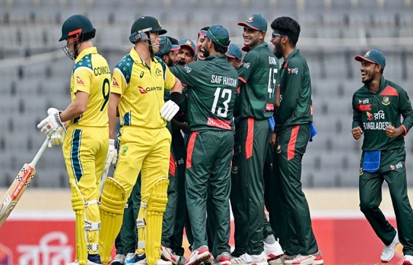 یہ ون ڈے کرکٹ میں آسٹریلیا کے خلاف بنگلا دیش کی صرف دوسری فتح ہے
