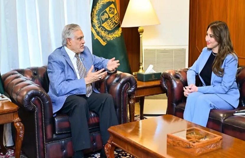 نائب وزیراعظم اسحٰق ڈار سے امریکی ناظم الامور کی ملاقات، مشرق وسطیٰ میں امن و استحکام کے فروغ کیلئے پاکستان کی مسلسل شمولیت پر زور دیا