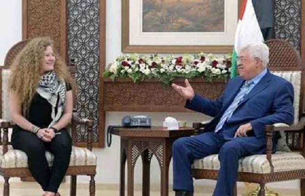 عہد تمیمی کی فلسطینی صدر سے ملاقات جدو جہد جاری رکھنے کا عزم