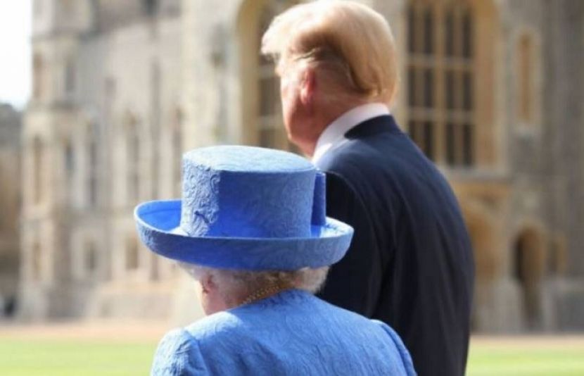 ٹرمپ اور برطانوی ملکہ