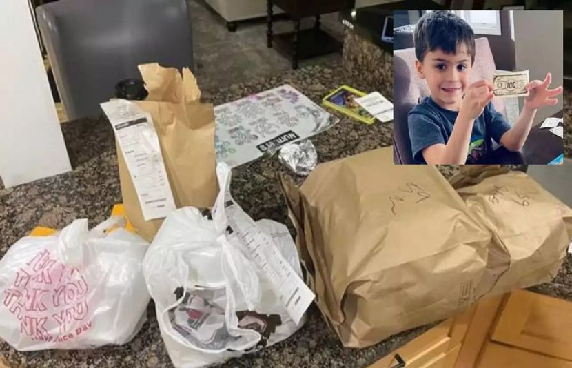 6 سالہ بچے نے والد کے فون سے ایک ہزار ڈالر کا کھانا آرڈر کر دیا