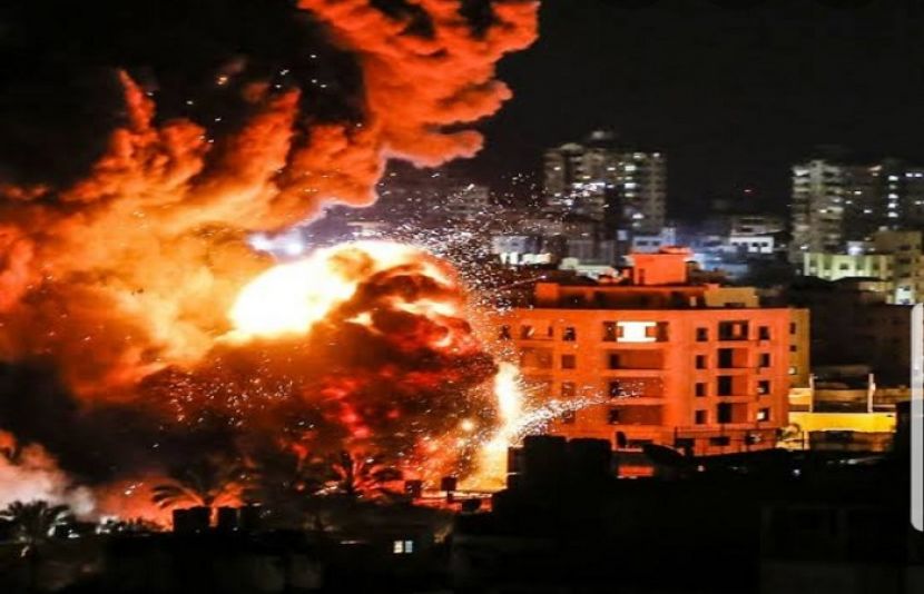 اسرائیل کی ایک بار پھر سیز فائر کی خلاف ورزی، غزہ پر فضائی حملہ کر دیا