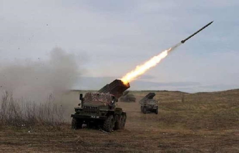 یوکرین کے شہر خیرسون میں میزائل حملہ