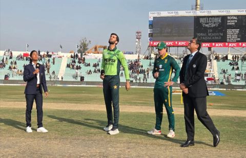 جنوبی افریقا کا پاکستان کو جیت کیلئے 144 رنز کا ہدف