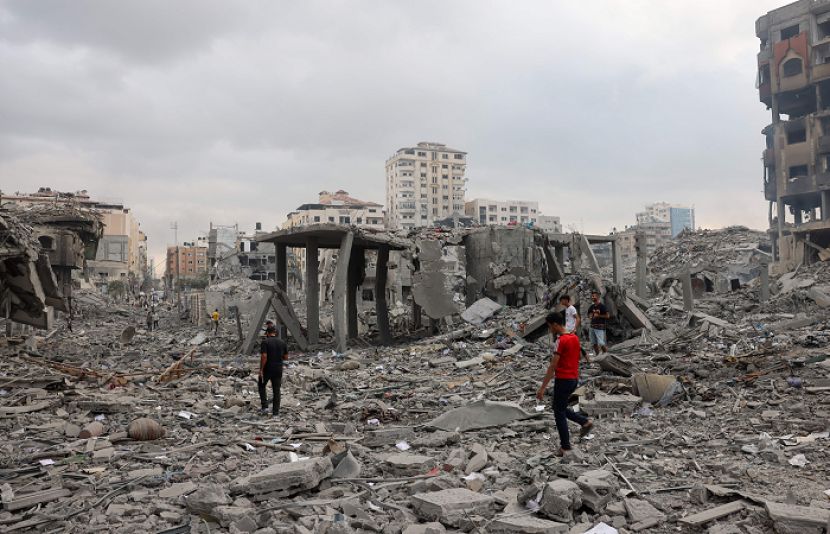 غزہ پر اسرائیلی بمباری