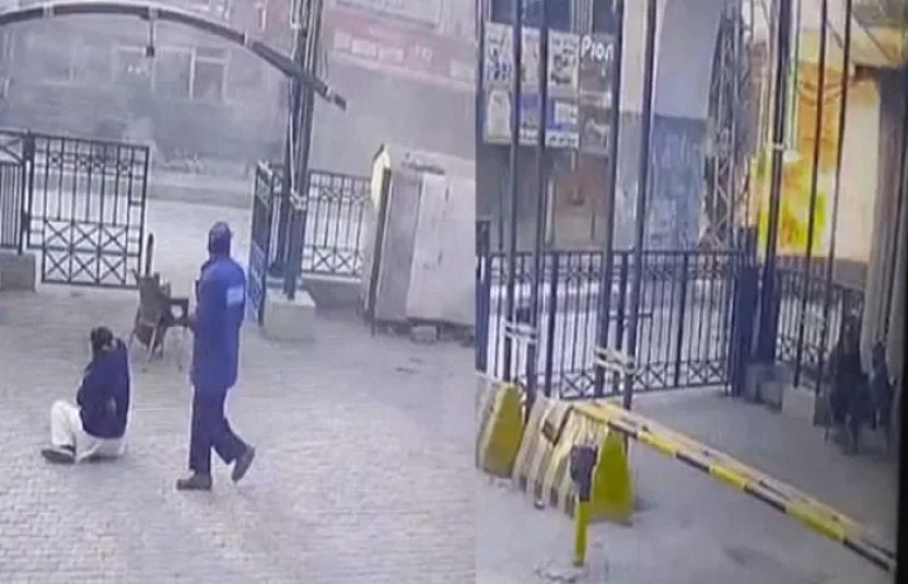 ایف سی ہیڈکوارٹر ہونے والے خودکش حملے کی مختلف سی سی ٹی وی فوٹیجز کی مدد سے تیار مکمل ویڈیو سامنے آگئی