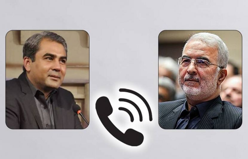 ایران کے وزیر داخلہ سکندر مومنی کا وفاقی وزیر داخلہ محسن نقوی سے ٹیلی فونک رابطہ