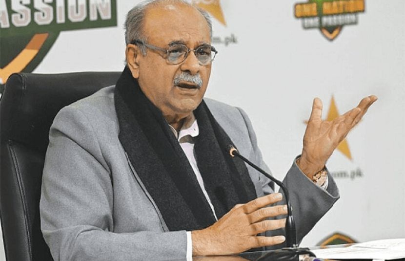 پاکستان کرکٹ بورڈ (پی سی بی) کی مینجمنٹ کمیٹی کے چیئرمین نجم سیٹھی
