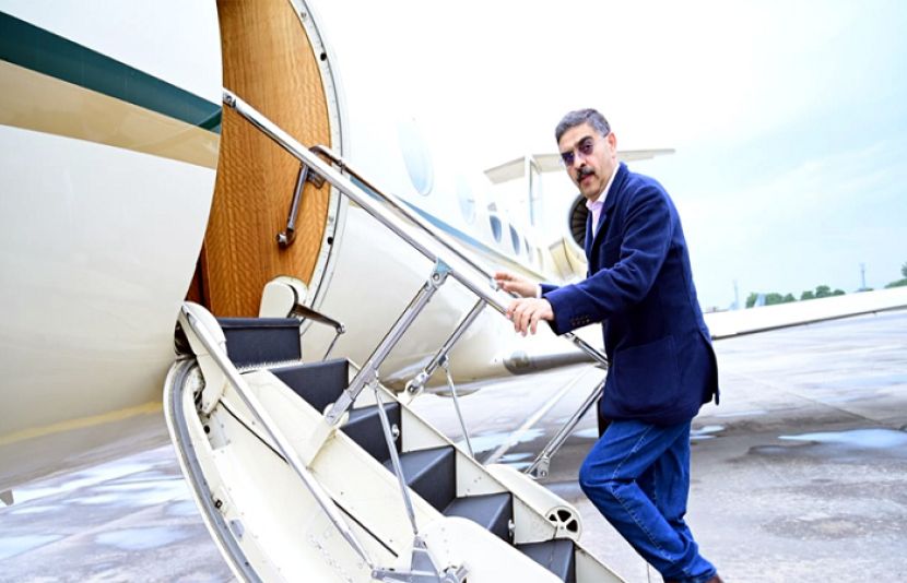 نگران وزیراعظم بیلٹ اینڈ روڈ فورم میں شرکت کیلئے چین روانہ