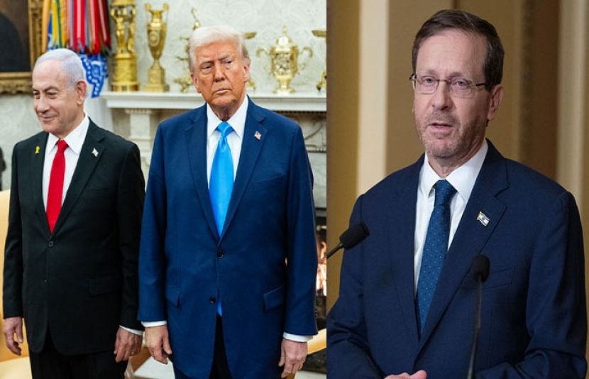 اسرائیلی صدر ٹرمپ