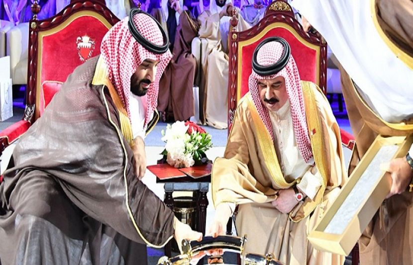 سعودیہ اور بحرینی حکمران