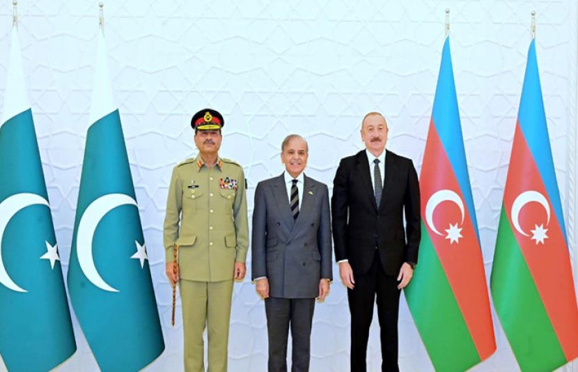 وزیر اعظم شہباز شریف کی آذربائیجان کے صدرملاقات، دو طرفہ تعلقات مزید مستحکم بنانے کے عزم کا اعادہ