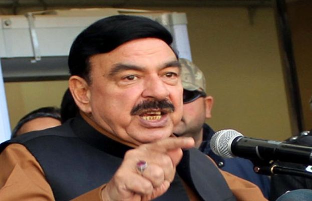 وزیر ریلوے شیخ رشید احمد