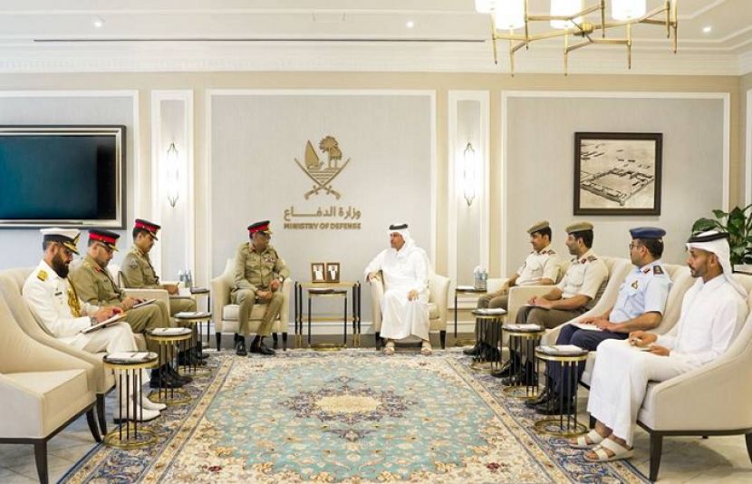 جنرل ساحر شمشاد مرزا کا دورہ قطر، امن و استحکام کیلئے مشترکہ عزم کا اعادہ