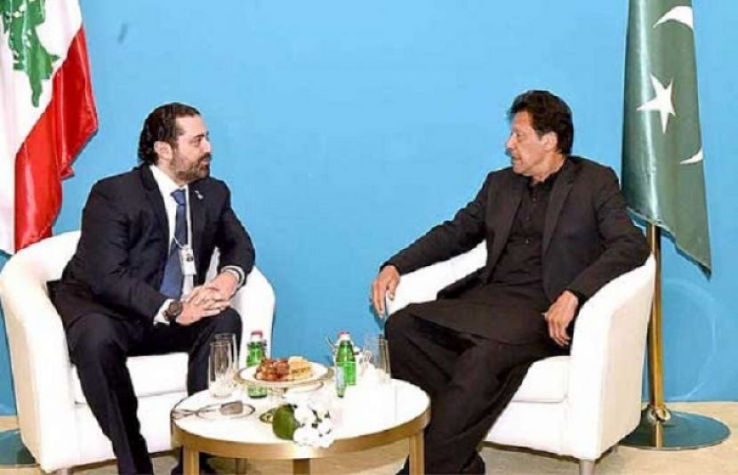  وزیراعظم عمران خان کی لبنانی ہم منصب سعد الحریری سے دوبئی میں ملاقات