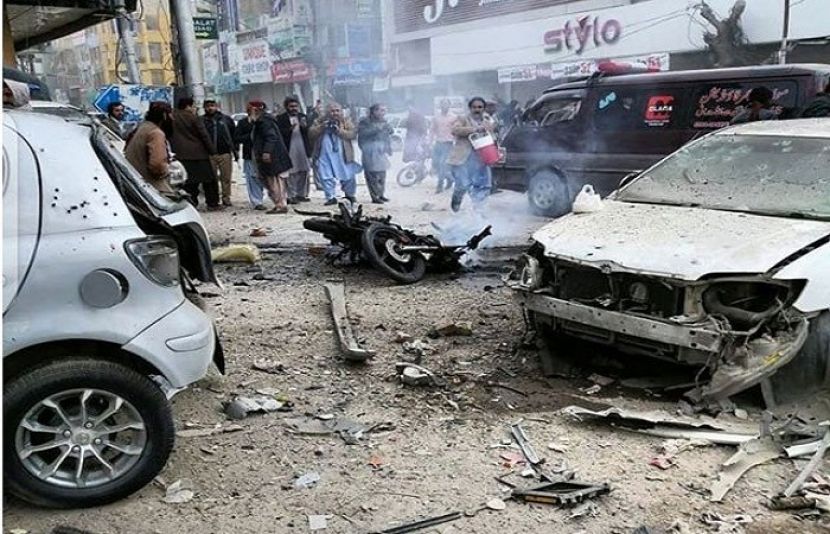 کوئٹہ کے علاقے شارع اقبال میں دھماکا