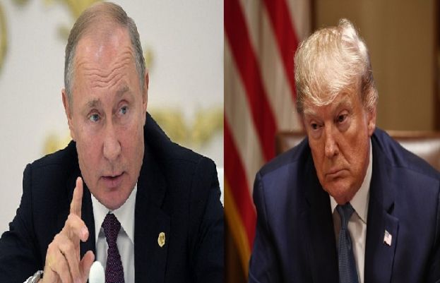 امریکی صدر ڈونلڈ ٹرمپ اور روسی صدر ولادیمیر پیوڑن