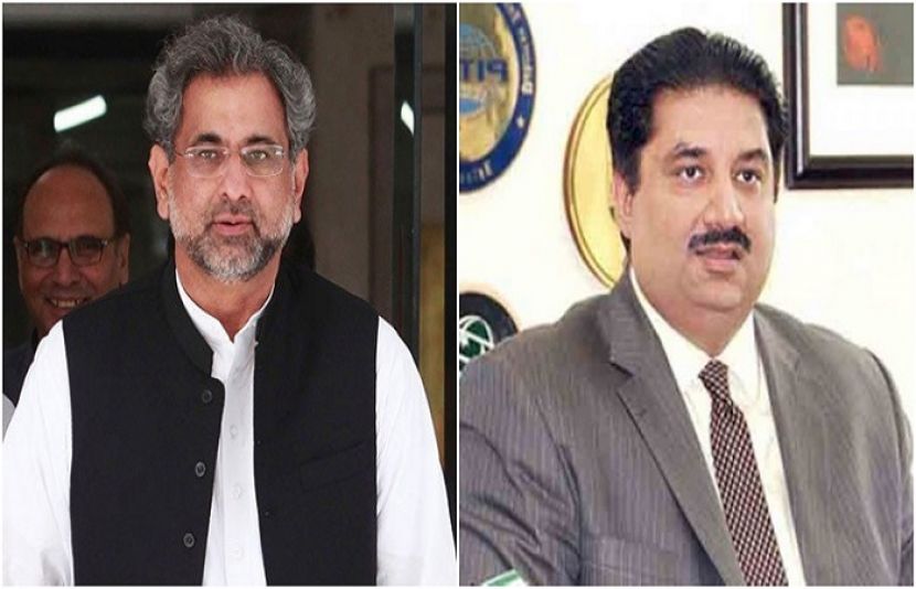  سابق وزیراعظم شاہد خاقان  اور خرم دستگیر