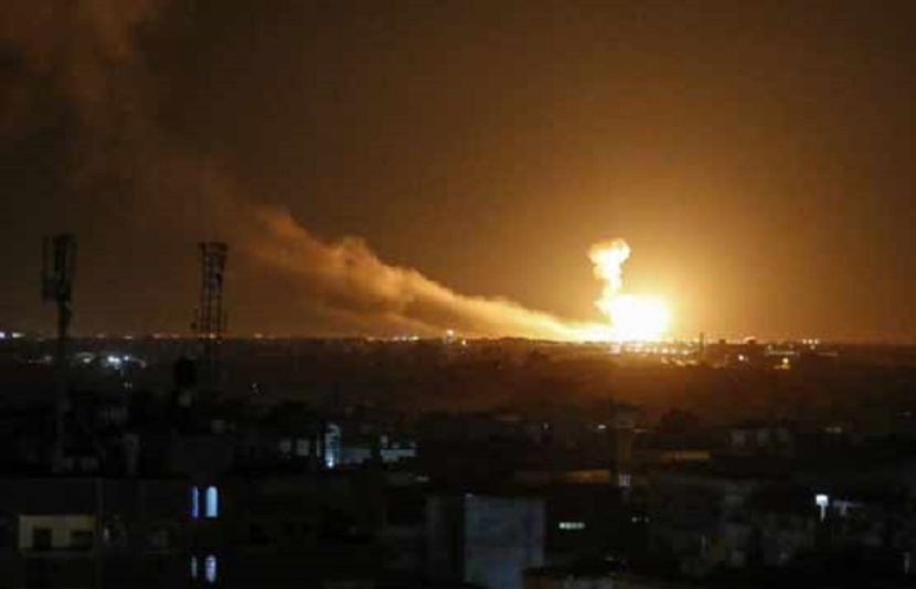 اسرائیلی فوج کی دمشق میں فضائی حملہ