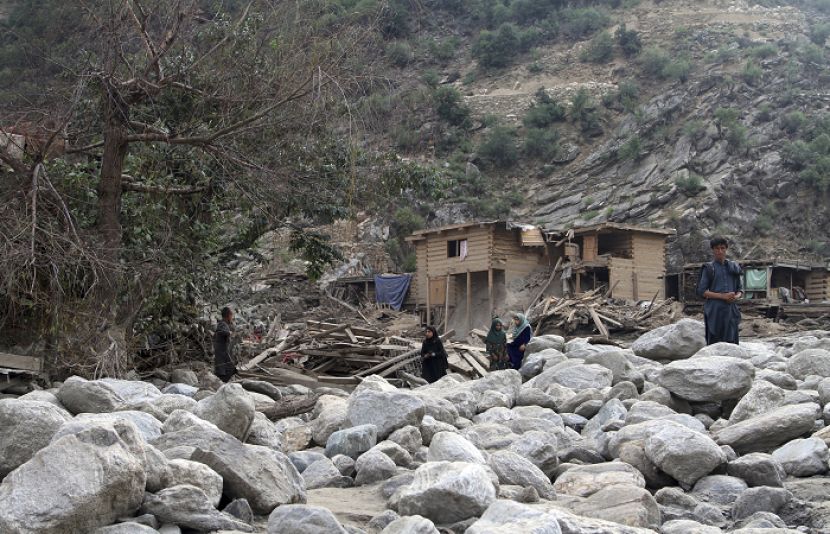افغانستان: لینڈ سلائیڈنگ سے 25 افراد جاں بحق