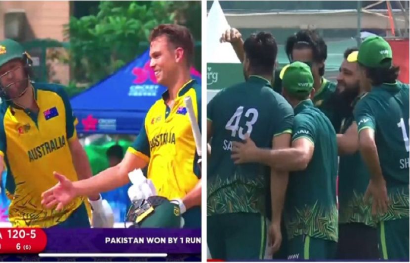 ہانگ کانگ سکسز ٹورنامنٹ کے سیمی فائنل میں پاکستان نے آسٹریلیا کو محض ایک رن سے شکست دے دی