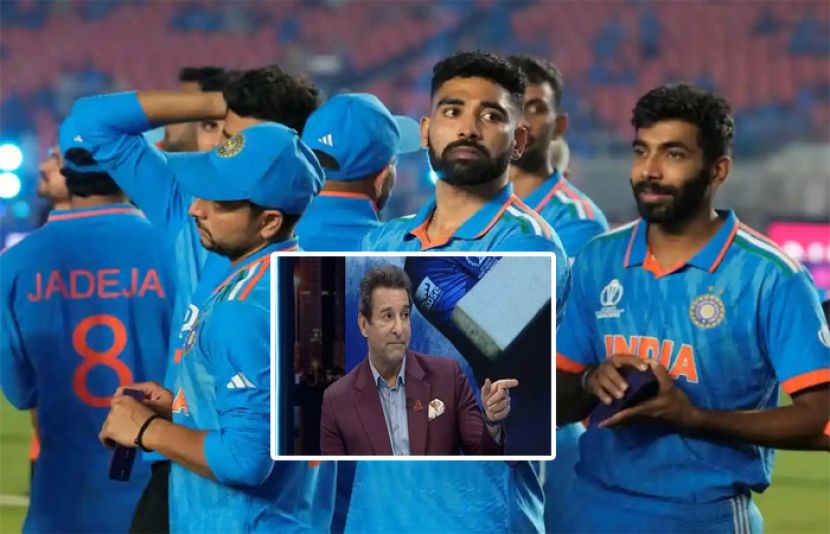 وسیم اکرم نے ورلڈکپ فائنل میں شکست کا ذمہ دار بھارتی کرکٹ فینز اور سوشل میڈیا کو قرار دیدیا۔