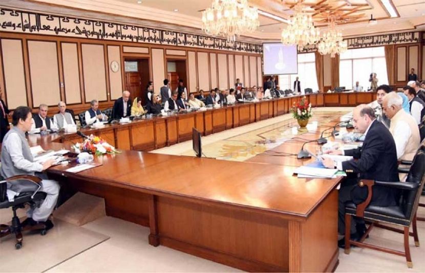 وزیراعظم کی زیرصدارت وفاقی کابینہ کا اجلاس