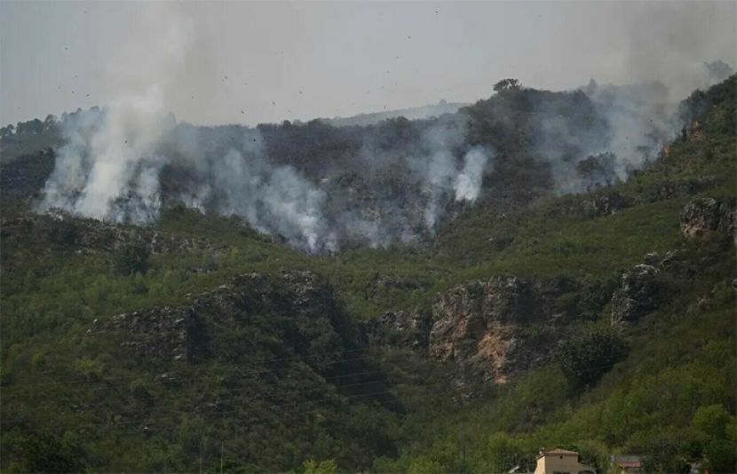  اسلام آباد:ایچ 12 کے جنگل میں آگ بھڑک اٹھی