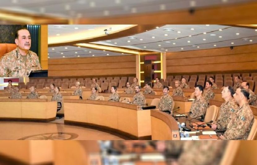 فیلڈ مارشل عاصم منیر کی زیر صدارت 275ویں کور کمانڈر ز کانفرنس منعقد ہو رہی ہے