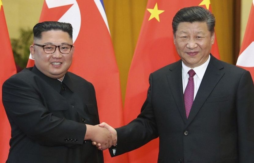 چین کے صدرشی جن پنگ شمالی کوریا پہنچ گئے
