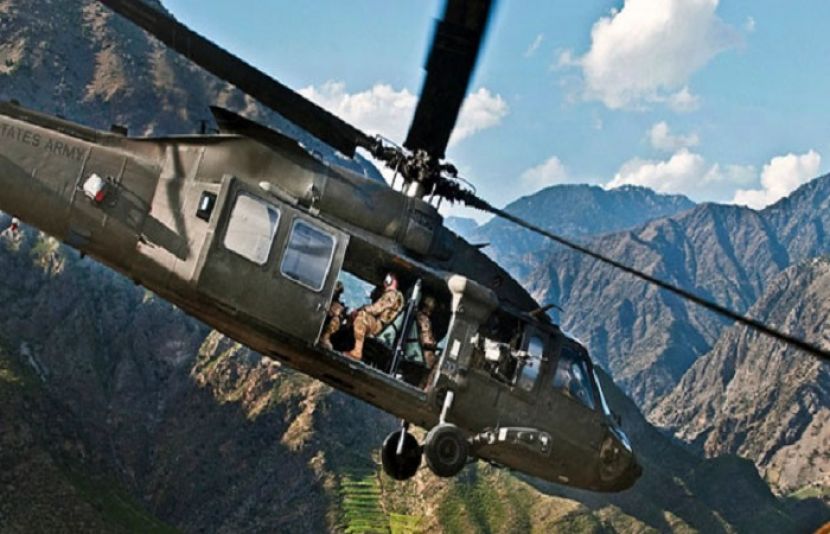 افغان میں ملٹری ہیلی کاپٹر گر کر تباہ، بیس افراد جاں بحق