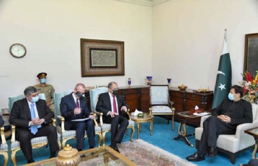 وزیراعظم عمران خان سے روسی وزیرخارجہ سرگئی لاروف اسلام آباد میں ملاقات کر رہے ہیں
