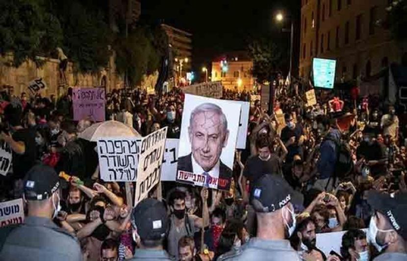 اسرائیل میں احتجاجی مظاہرے