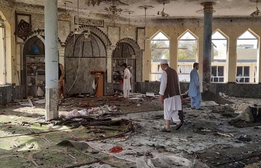 افغانستان کے صوبہ قندوز میں نماز جمعہ کے دوران مسجد میں دھماکا