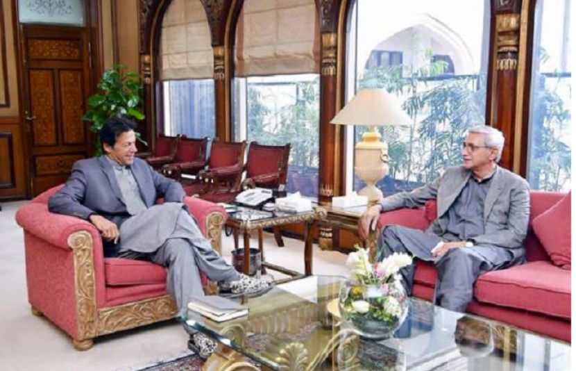 وزیر اعظم عمران خان سے تحریک انصاف کے رہنما جہانگیر ترین کی ملاقات