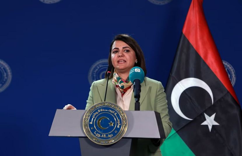 اسرائیلی ہم منصب سے ملاقات پر لیبیا کی وزیر خارجہ نجلا منقوش معطل