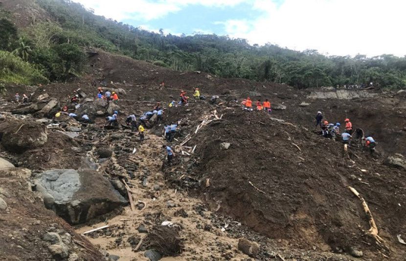 فلپائن میں سیلاب اور  لینڈ سلائینڈنگ سے 70 افراد ہلاک