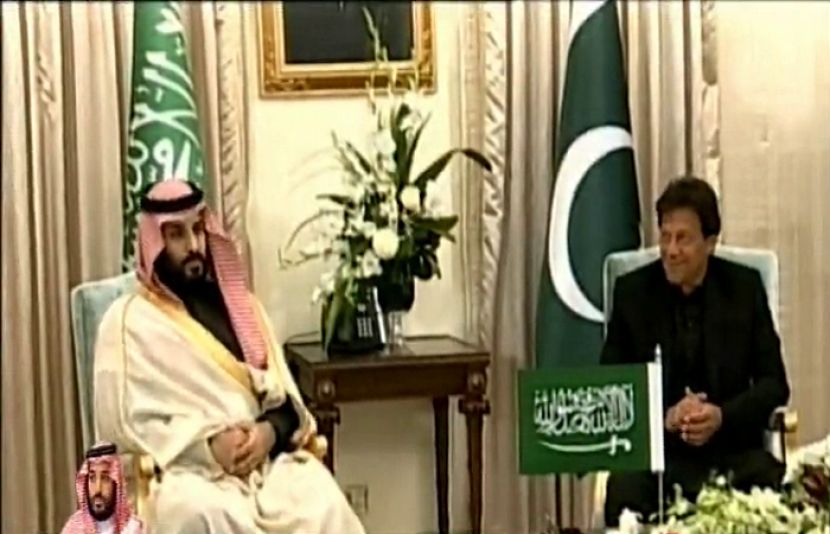 وزیراعظم اور سعودی ولی عہد کی ون آن ون ملاقات